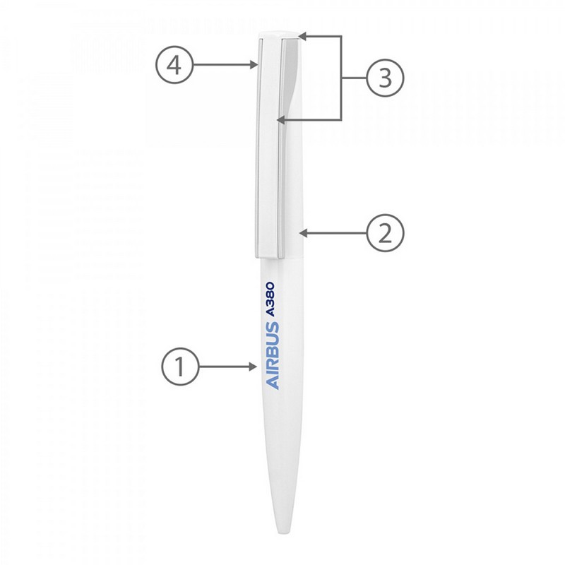 BND82 DIAL, TWIST METAL BALL PEN