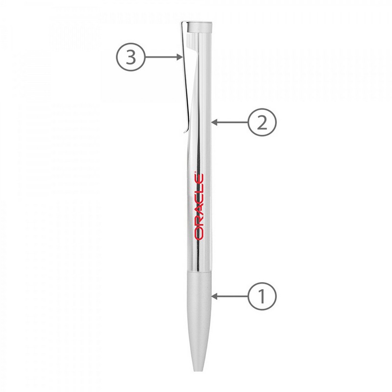 BND84 ATTEN, TWIST METAL BALL PEN