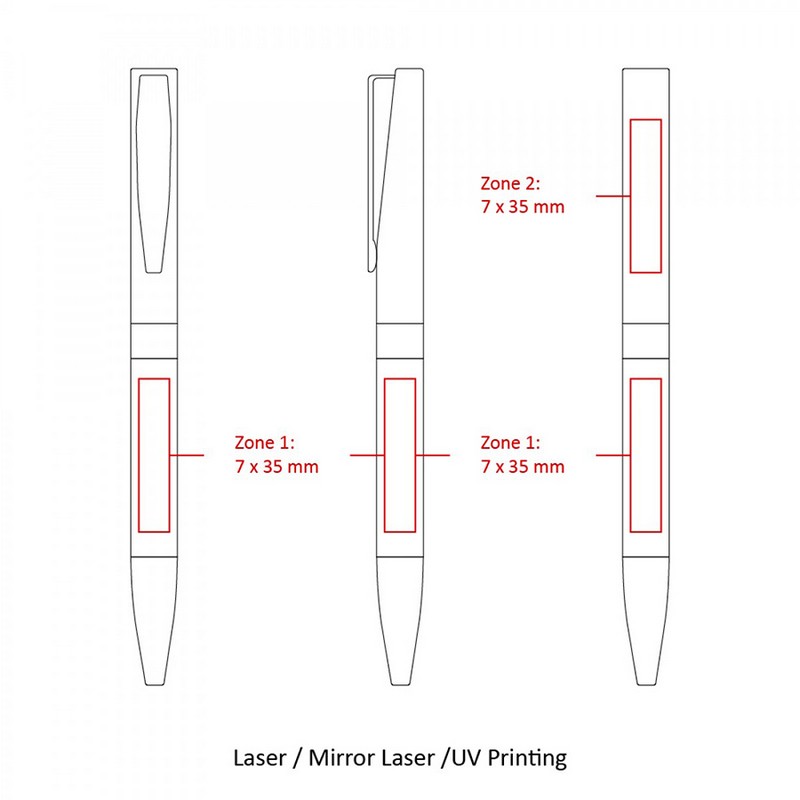 BND86 NOLO, TWIST METAL BALL PEN