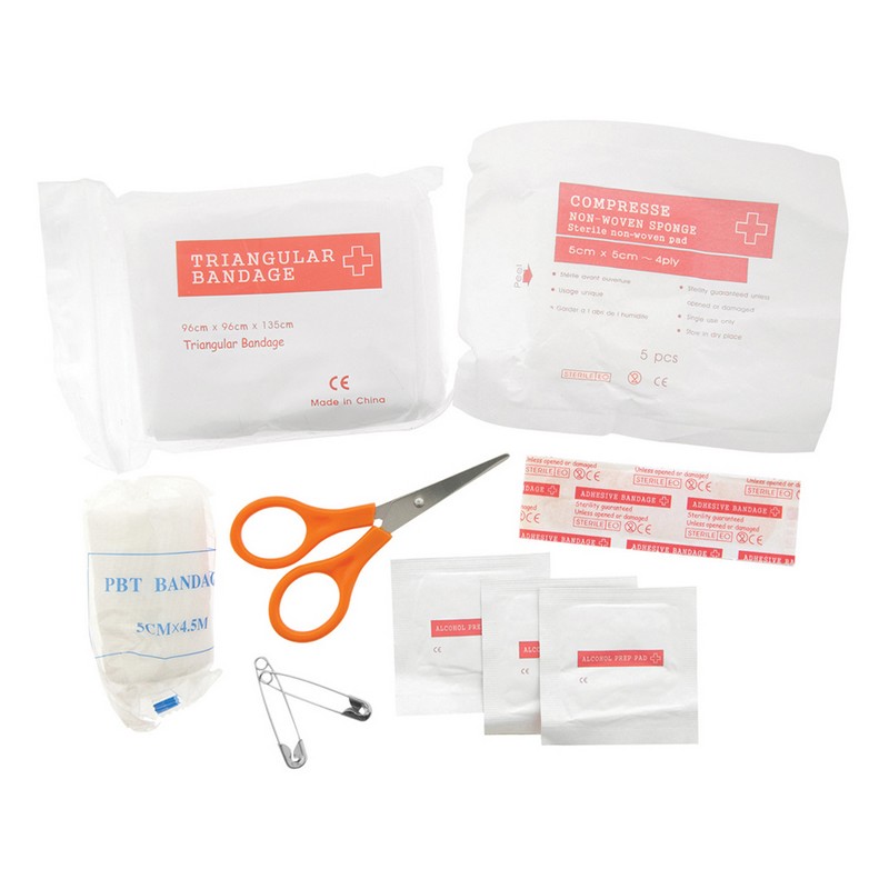 First Aid Travel Kit - 13 Piece