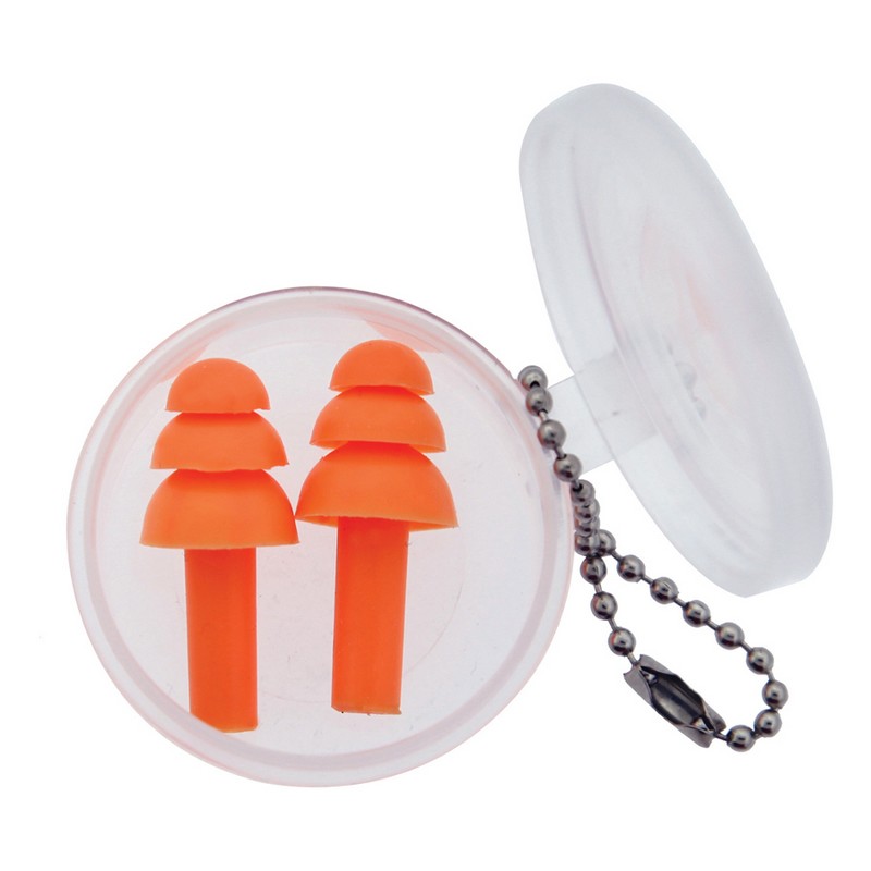 Silicone Earplug Keychain