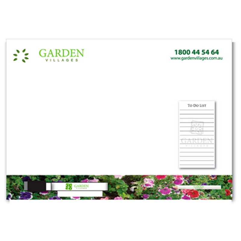 A3 Magnetic Whiteboard with Notepad