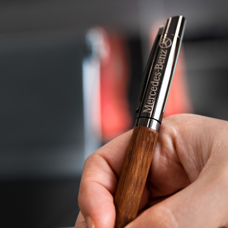 The Heritage Wooden + Metal Ball Pen