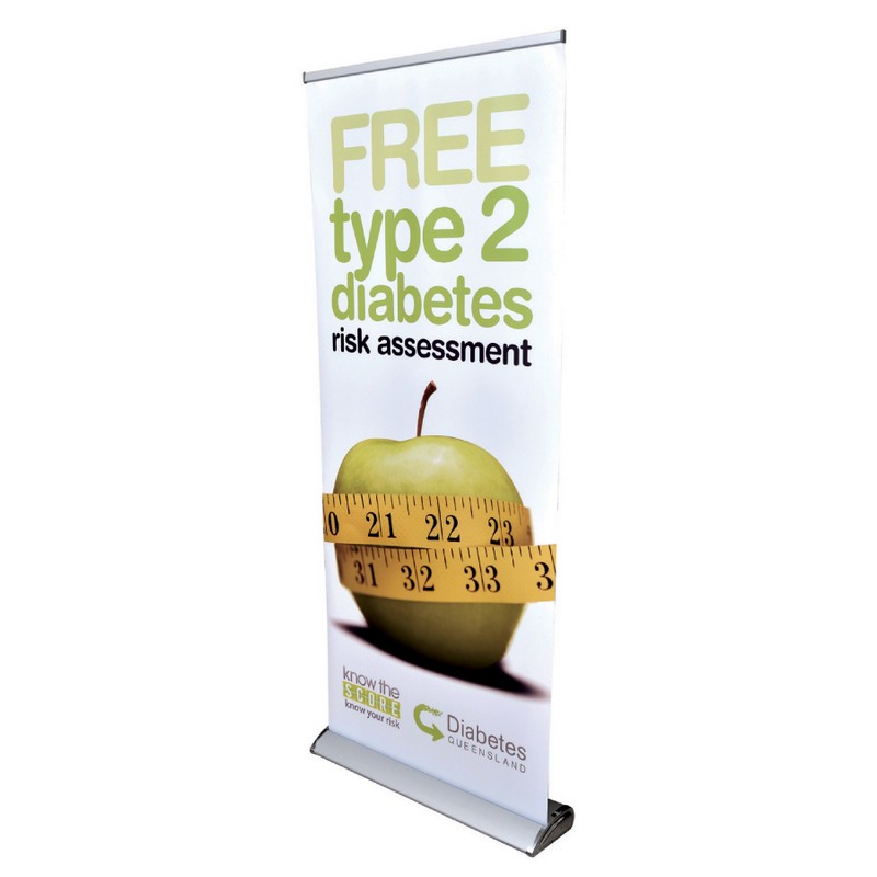 RB191-850 - Deluxe 850mm Roll Up Banner