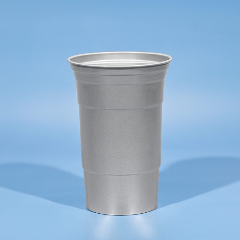 Recycled Aluminum 600ml Stadium Party Cup