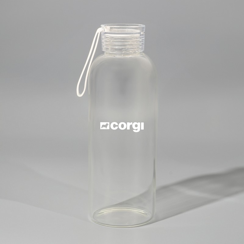 Crystal 750mL Borosilicate Glass Bottle