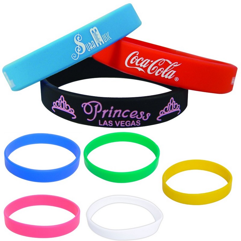 SW101 - Branded Silicone Wristband
