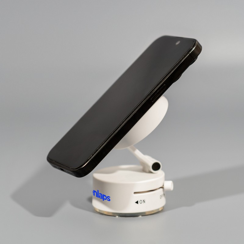 Recycled ABS Vacuum Suction Magnetic Phone Stand