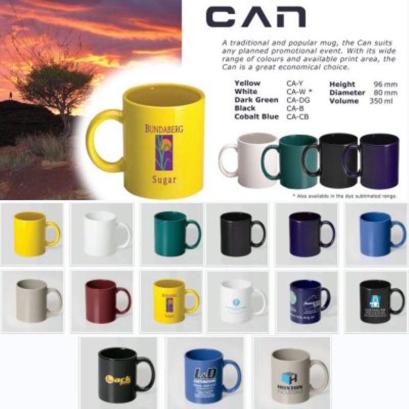Can Ceramic Mug