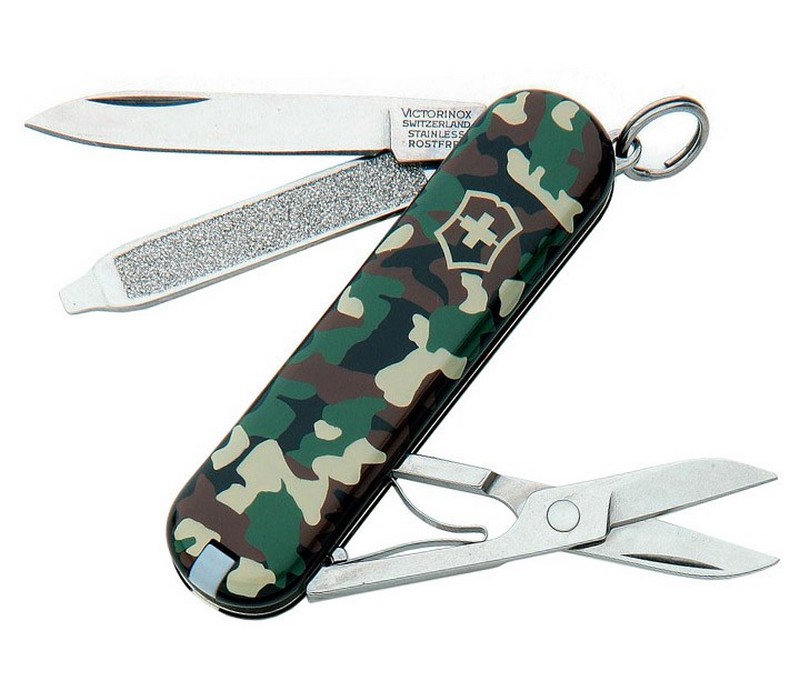Victorinox Classic SD Swiss Army Knife (Keyring size)  (Multicolour)